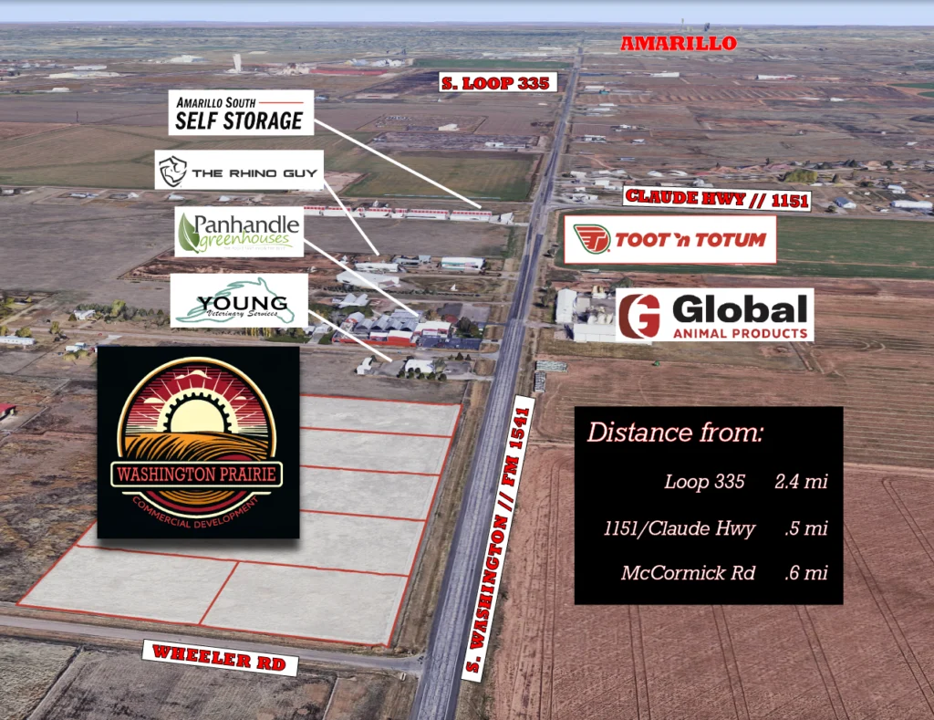 Commercial Land for sale Amarillo Canyon